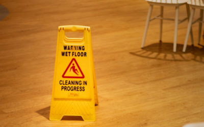 Mop, Sweep and Sign: The Importance of Safety While Cleaning